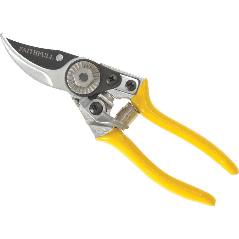 Faithfull Traditional Bypass Secateurs 13mm Max Cut