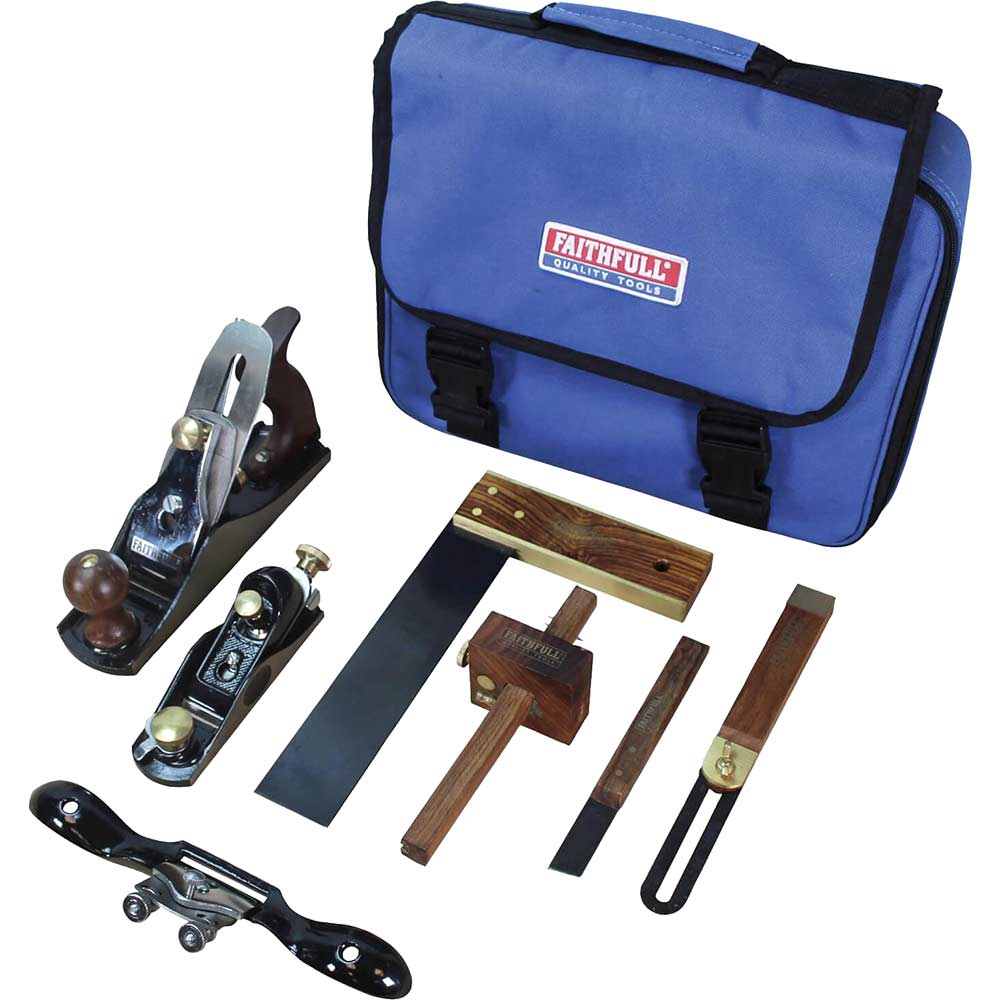 Image of Faithfull 7 Piece Carpenters Tool Set