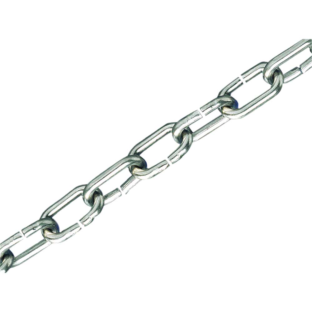 Faithfull Clock Stainless Steel Chain 2mm x 10 Metre