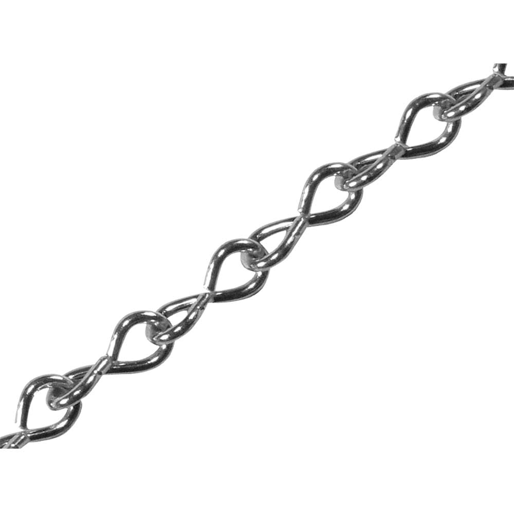 Faithfull Zinc Plated Jack Chain 2mm x 2.5 Metre