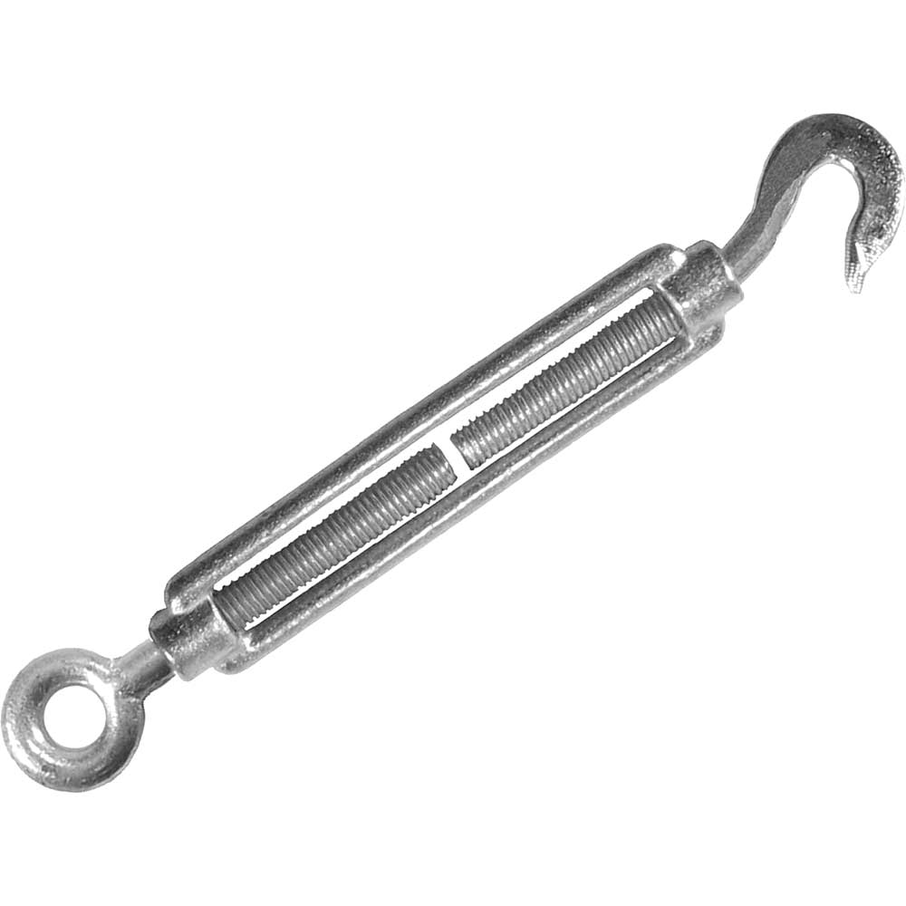 Faithfull 6mm Galvanised Straining Screw Hook & Eye