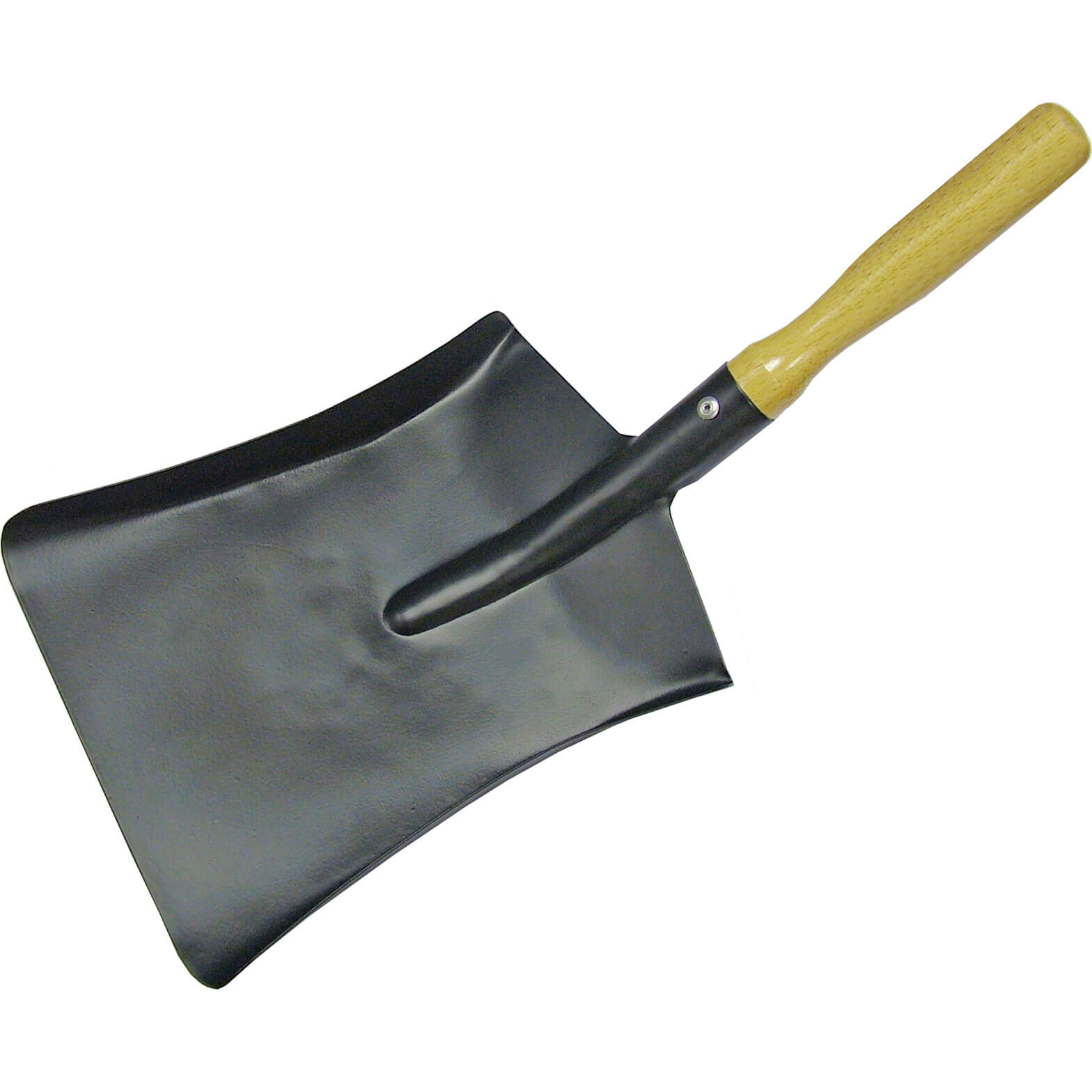 Faithfull Coal Shovel Steel with Wooden Handle 230mm