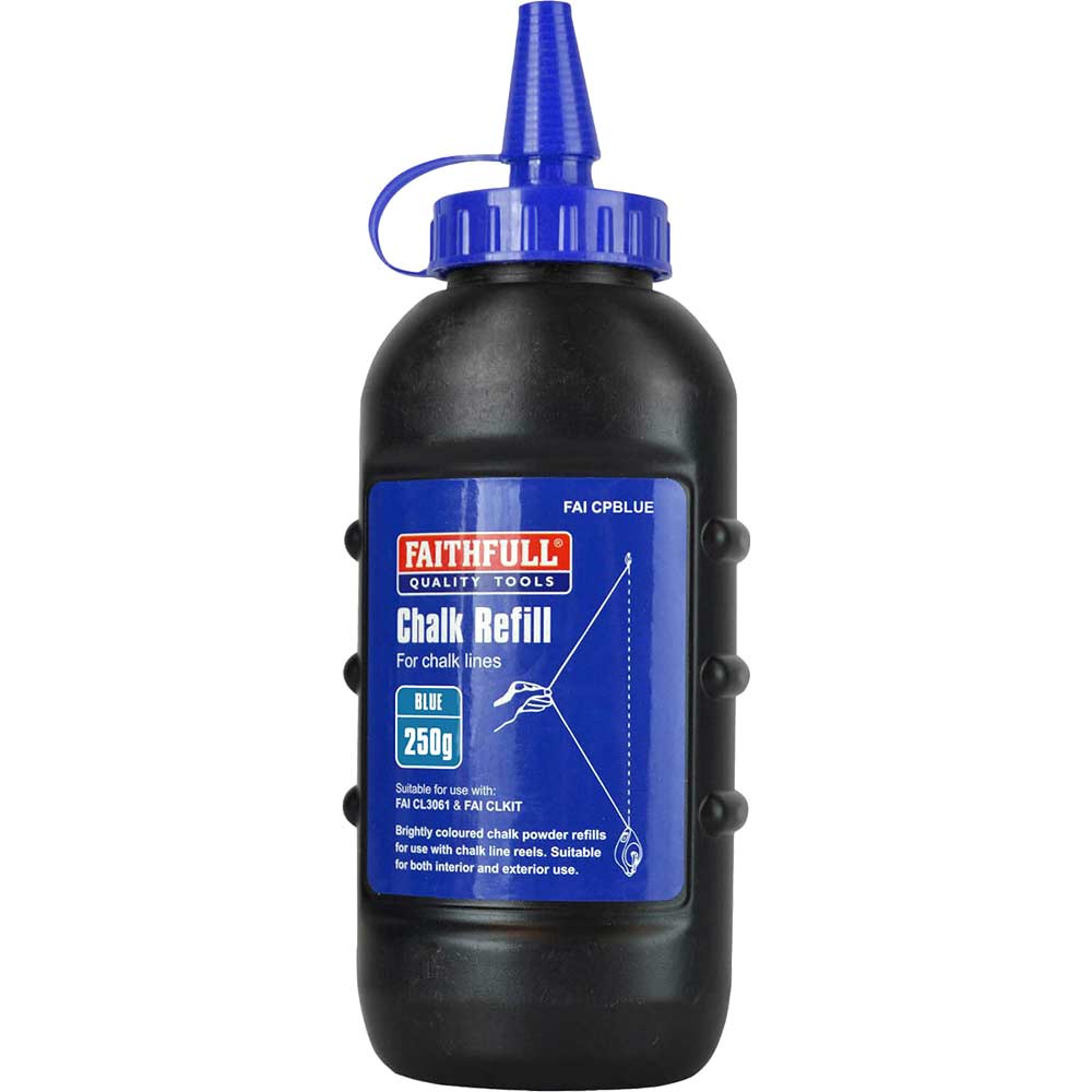 Image of Faithfull Chalk Powder 250G - Blue