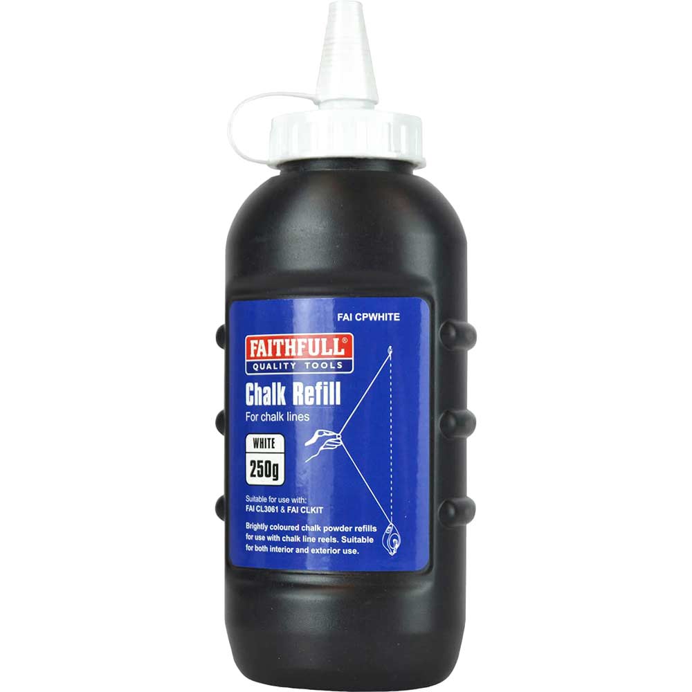Faithfull Chalk Powder 250G - White