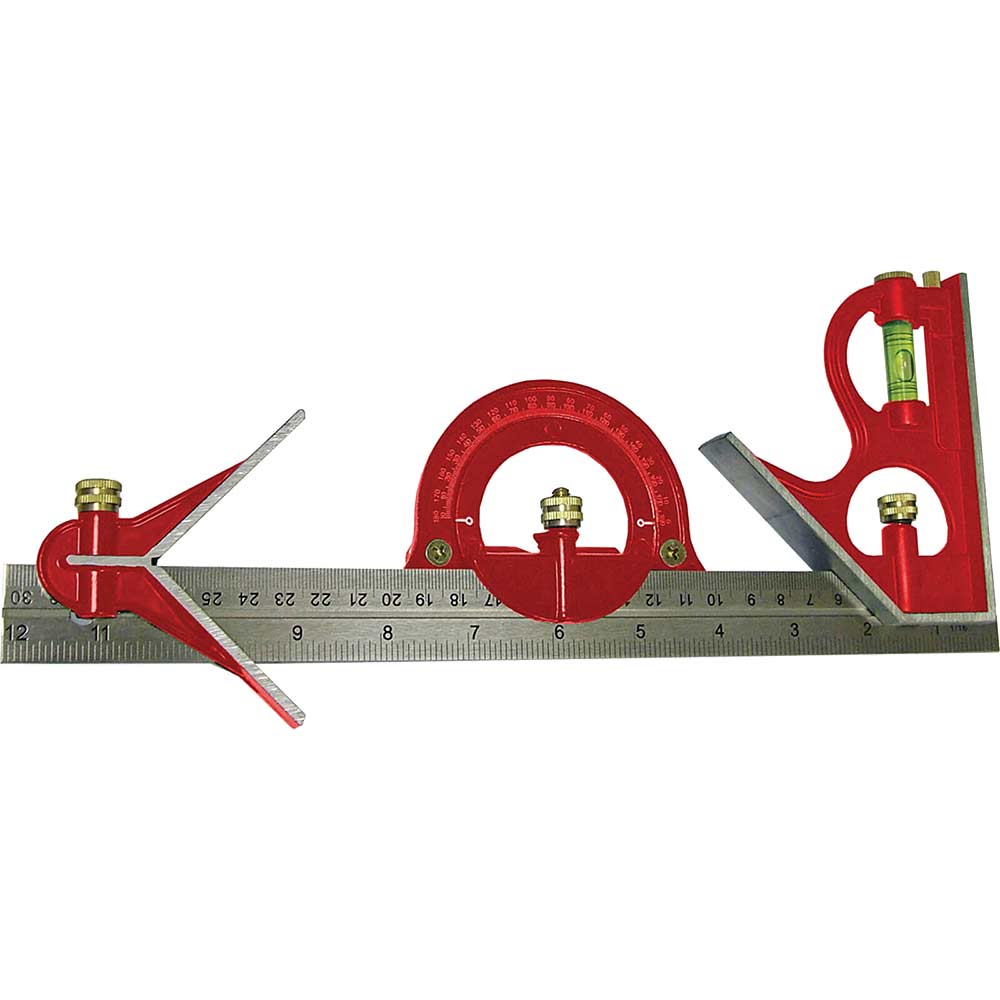 Faithfull Combination Square Set 300mm / 12"