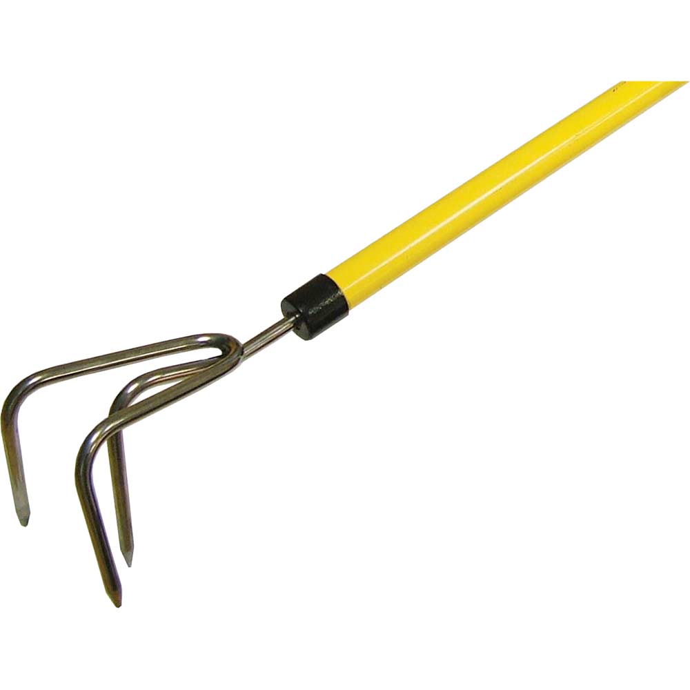 Faithfull 3 Prong Cultivator with Fibreglass Shaft