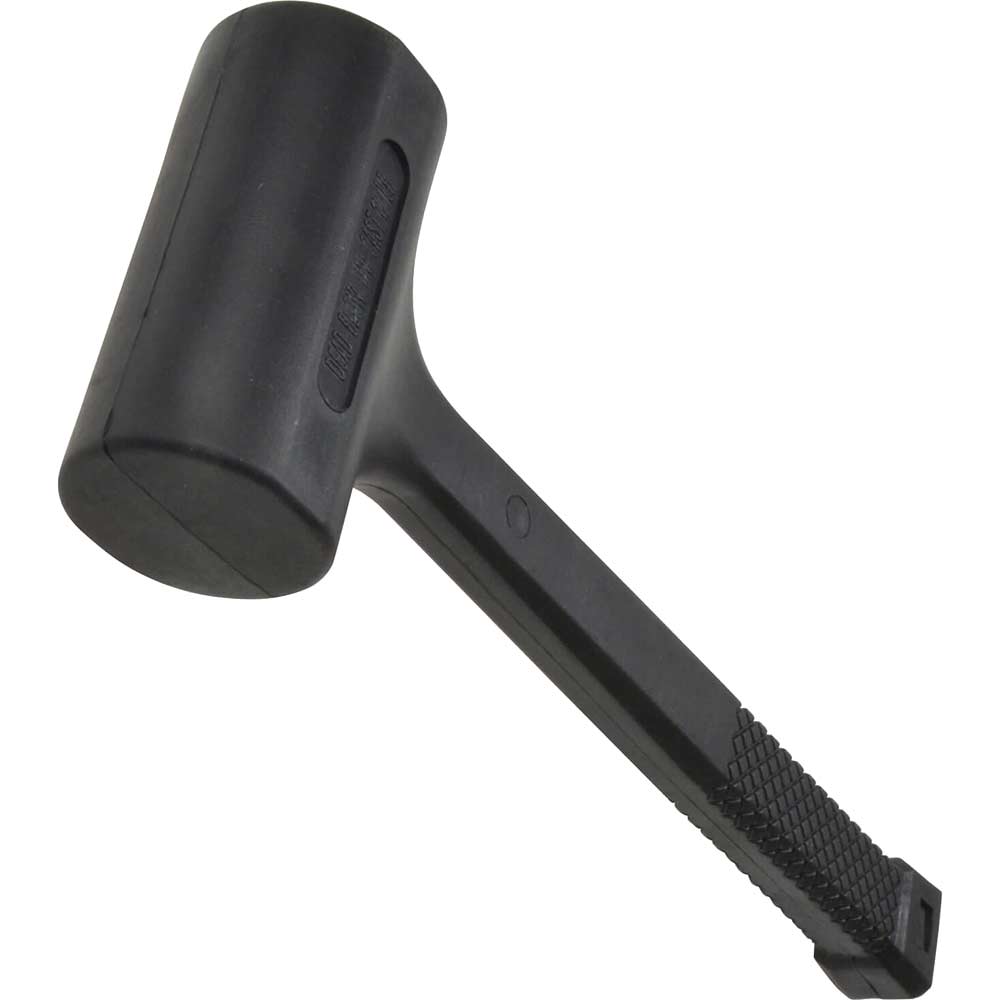 Faithfull Deadblow PVC Hammer Black 1 1/2lb