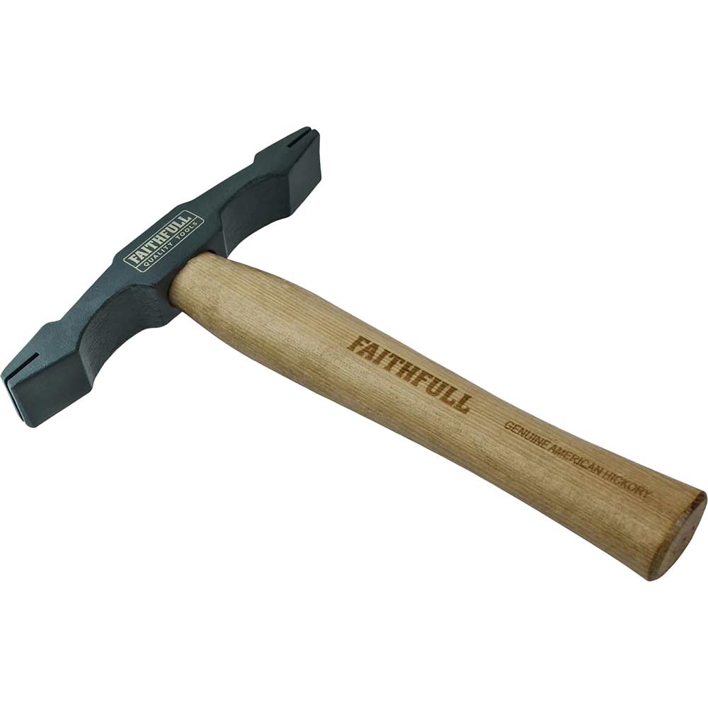 Image of Faithfull Hickory Double Scutch Hammer
