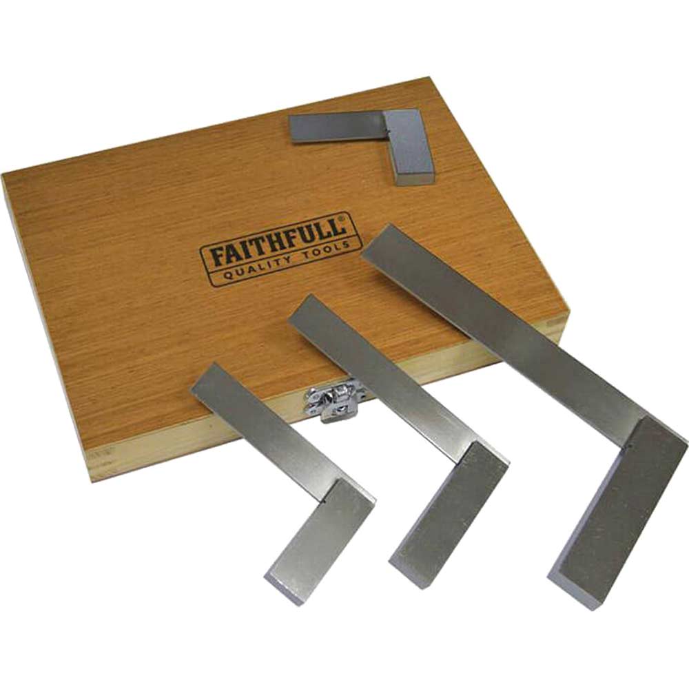 Faithfull Engineers Squares Set 4 Piece (2/3/4/6")