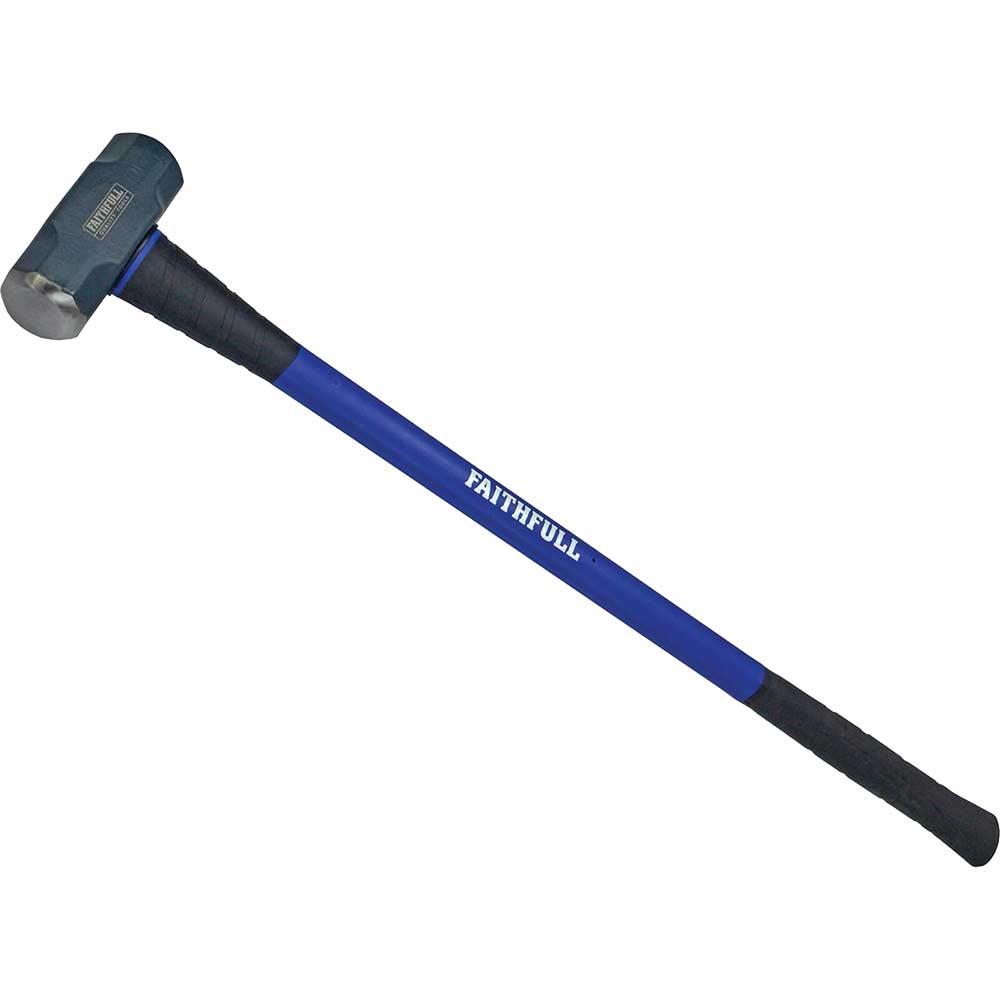 Image of Faithfull Fibreglass Sledge Hammer 14Lb