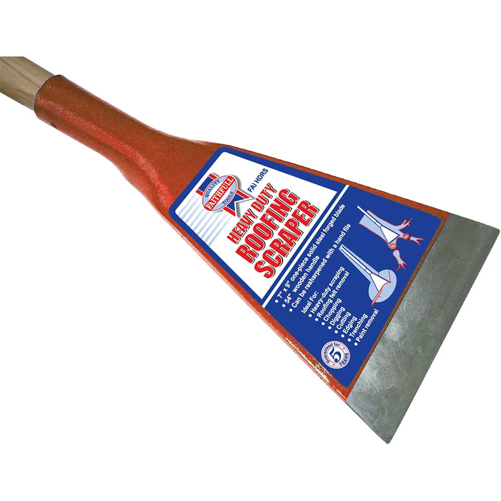 Faithfull 54 Inch Long Handled Roofing Scraper