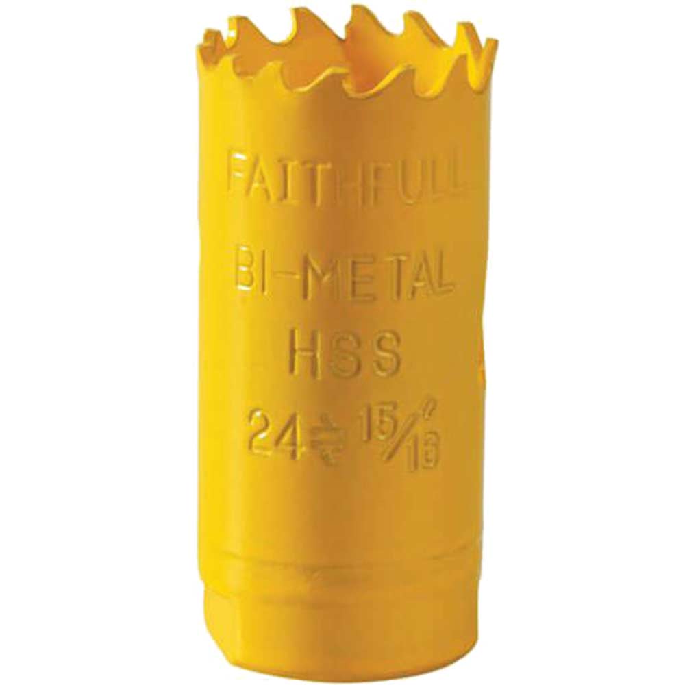 Faithfull Variable Pitch Holesaw 24mm