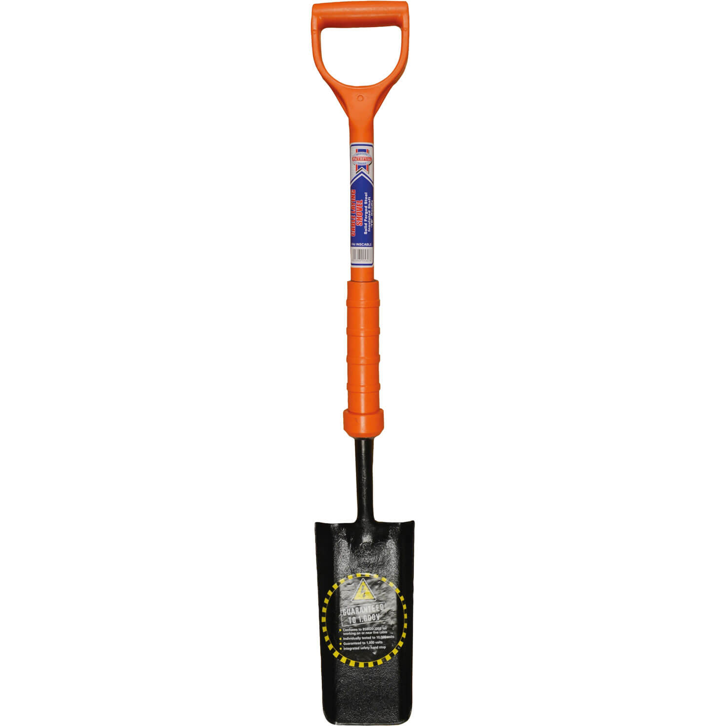 Faithfull Cable Laying Shovel with Fibre Glass Insulated Shaft YD