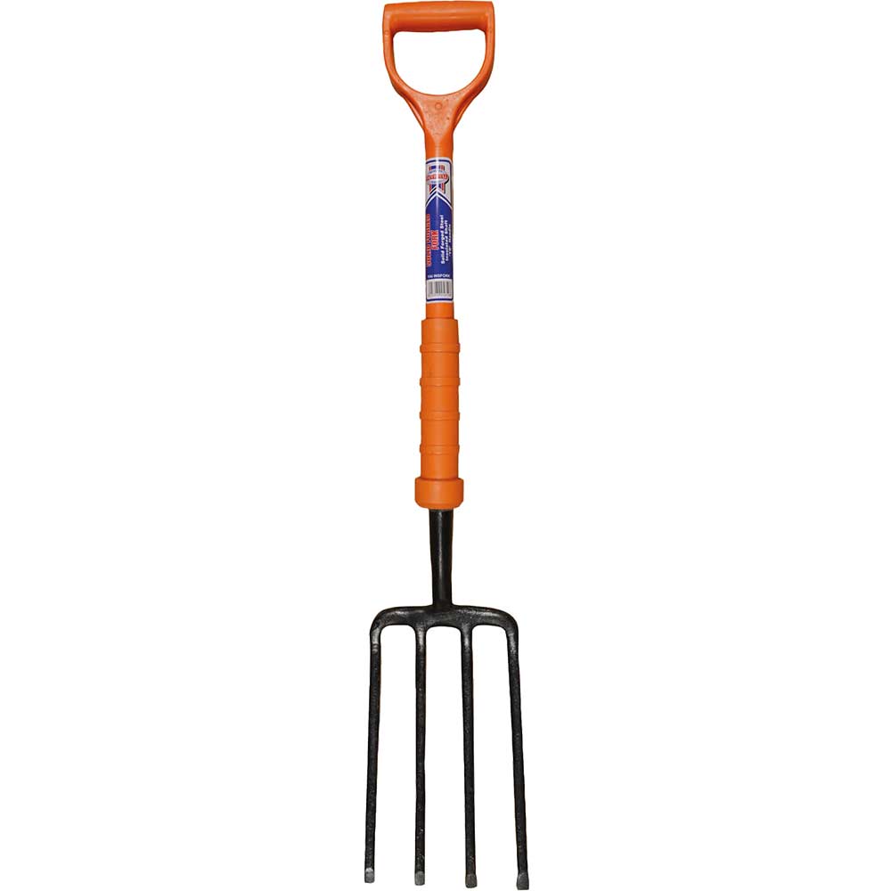 Image of Faithfull Contractors Fork Forged Steel Fibre Glass Insulated Shaft YD