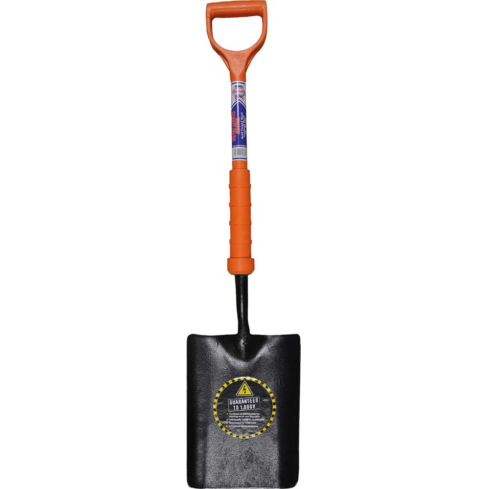 Faithfull Taper Mouth Shovel Fibre Glass Insulated Shaft YD