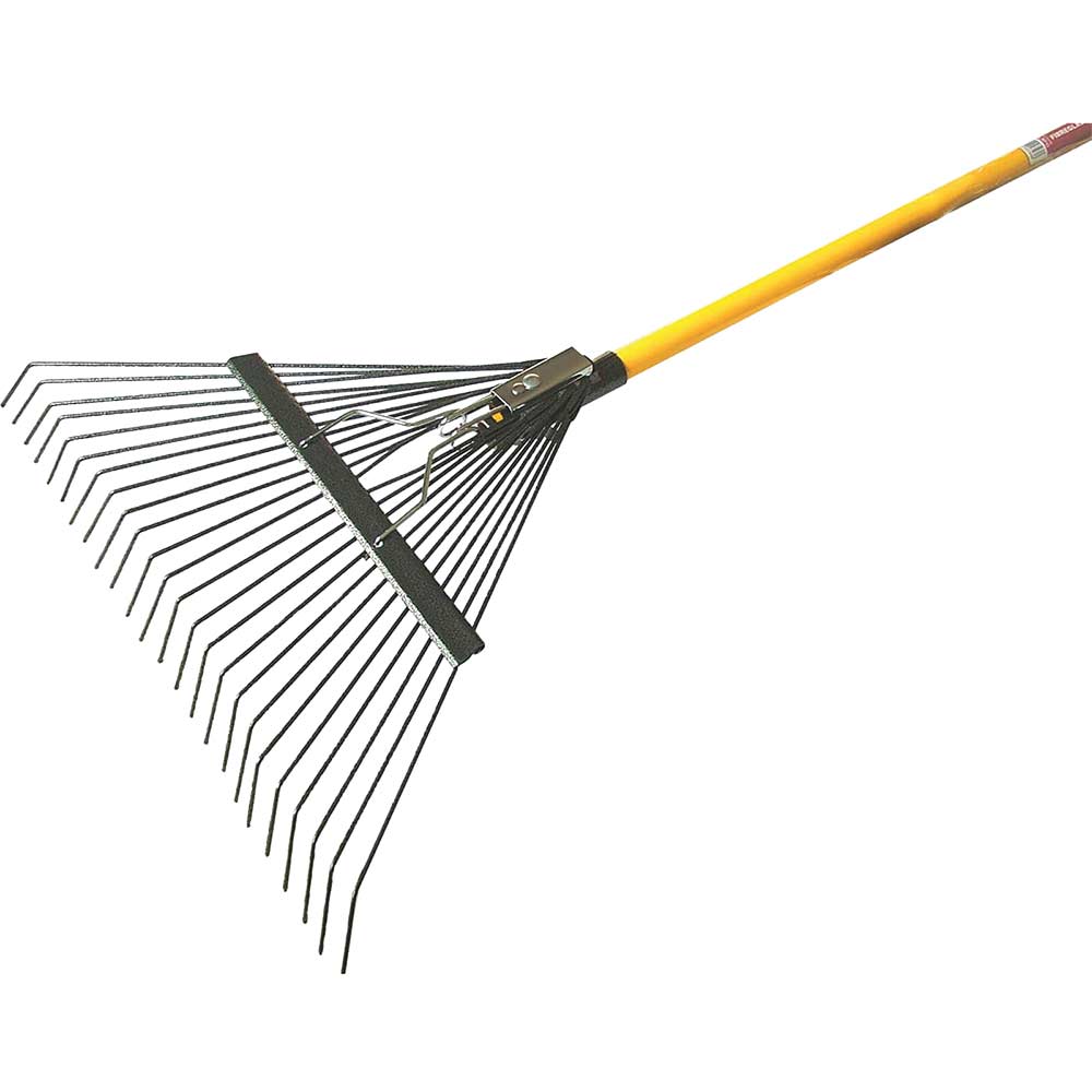 Faithfull Lawn Rake Fibreglass Shaft