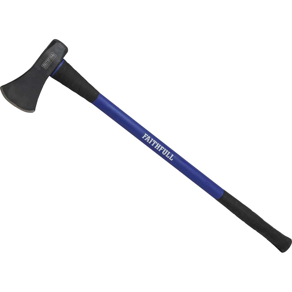 Image of Faithfull Log Splitting Maul with Fibre Glass Shaft 8lb