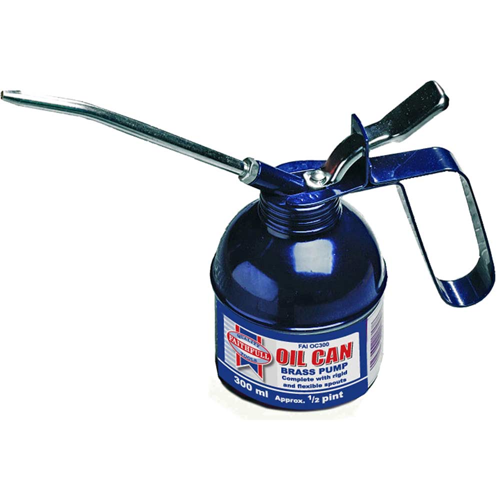 Faithfull Oil Can 300ml. Lever Type