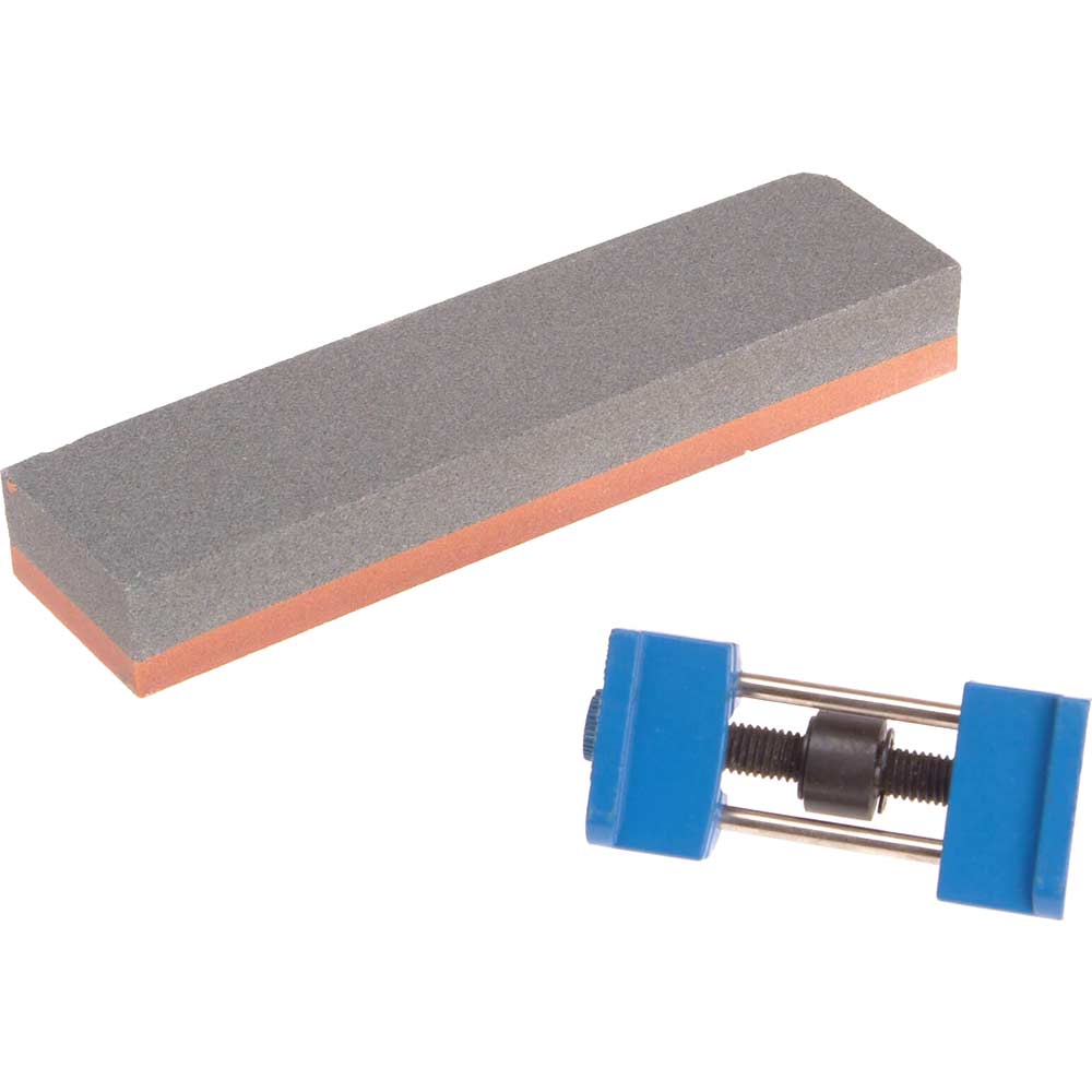 Image of Faithfull Oilstone 8&quot; & Honing Guide Kit