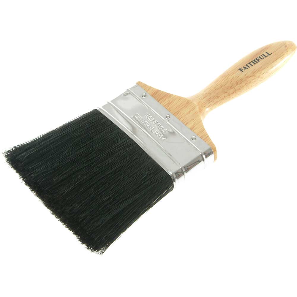 Faithfull Contract 200 High Quality Paint Brush 4"