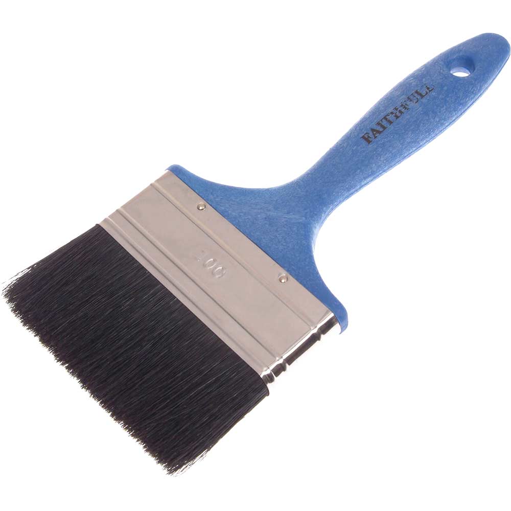 Faithfull Utility General Purpose Paint Brush 4"