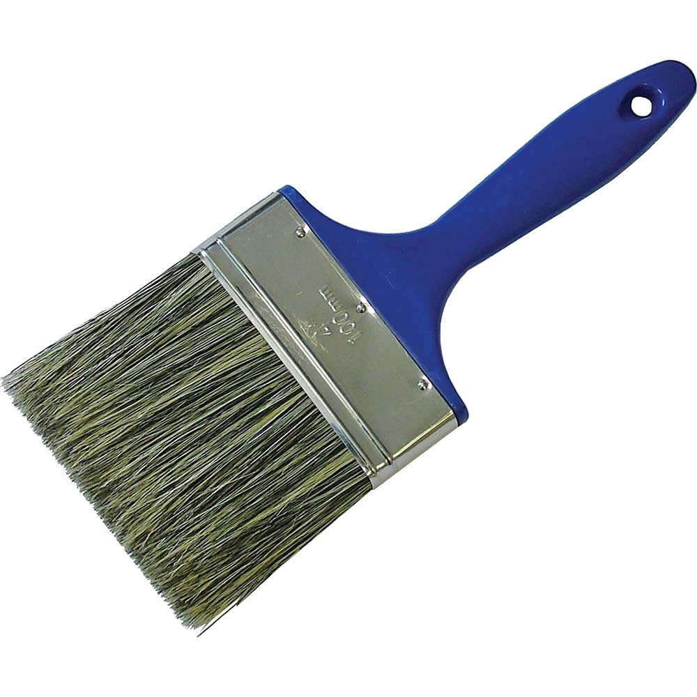 Faithfull Shed & Fence Brush 100mm / 4"