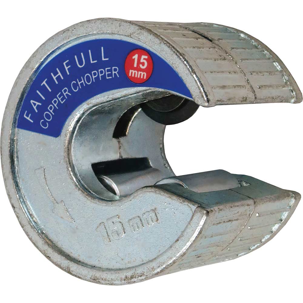 Image of Faithfull Pipe Slicer Copper Chopper 15mm