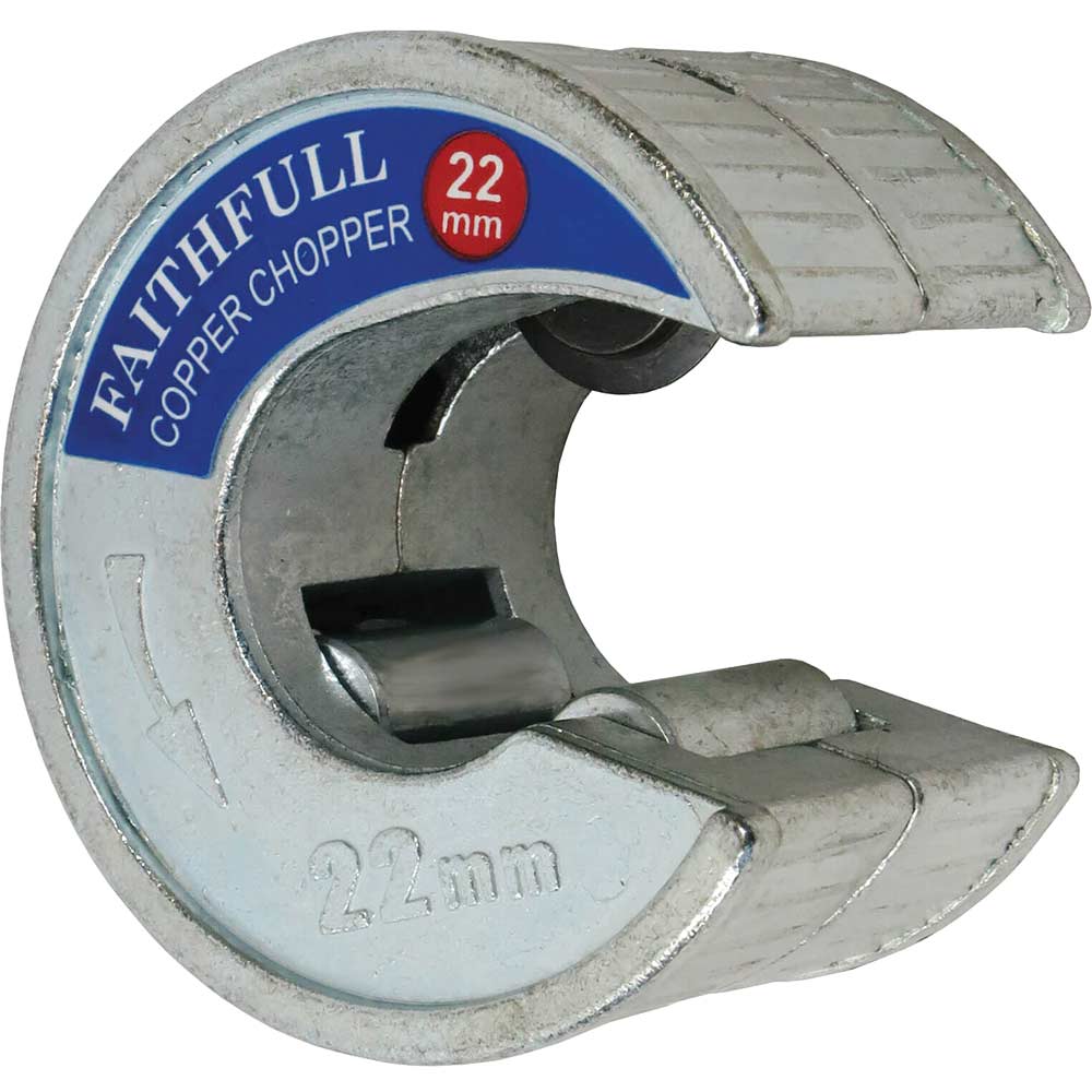 Image of Faithfull Pipe Slicer Copper Chopper 22mm
