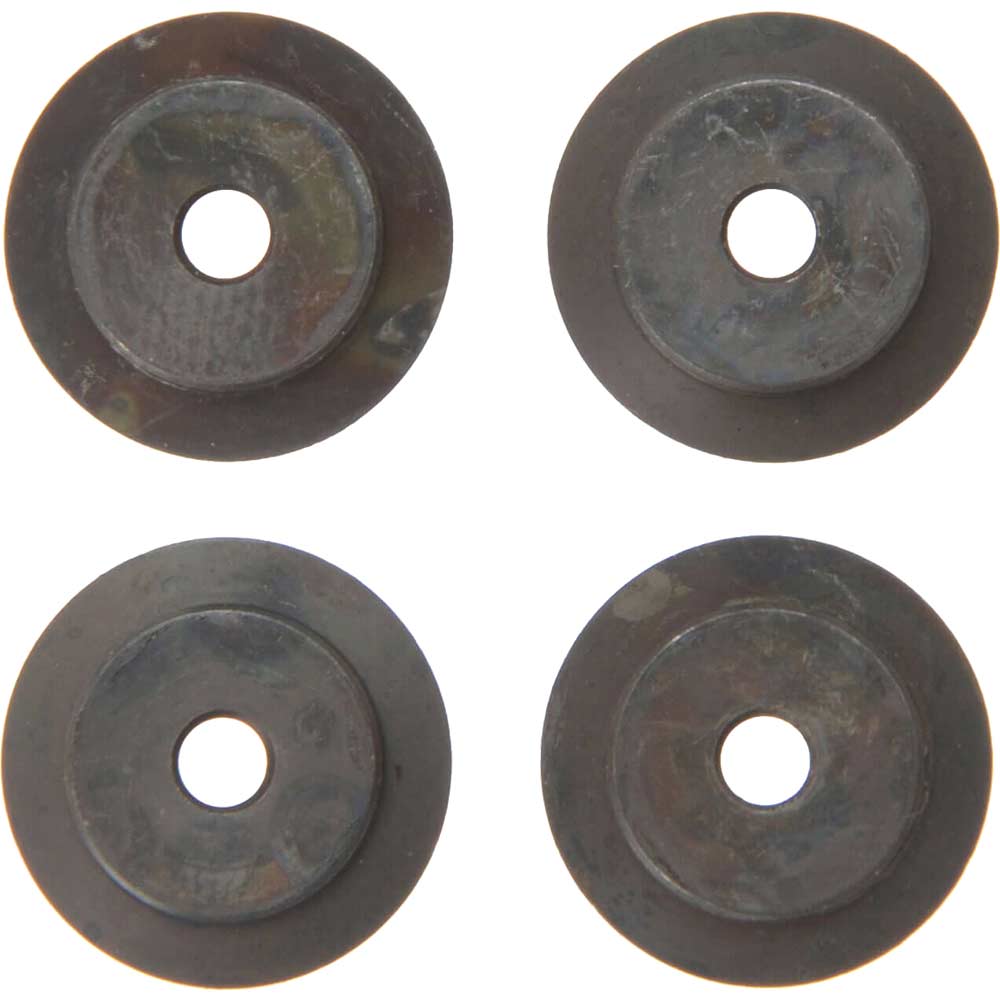 Faithfull Replacement Pipe Slicer Wheel For Copper Chopper Pipe Slicer Pack of 4