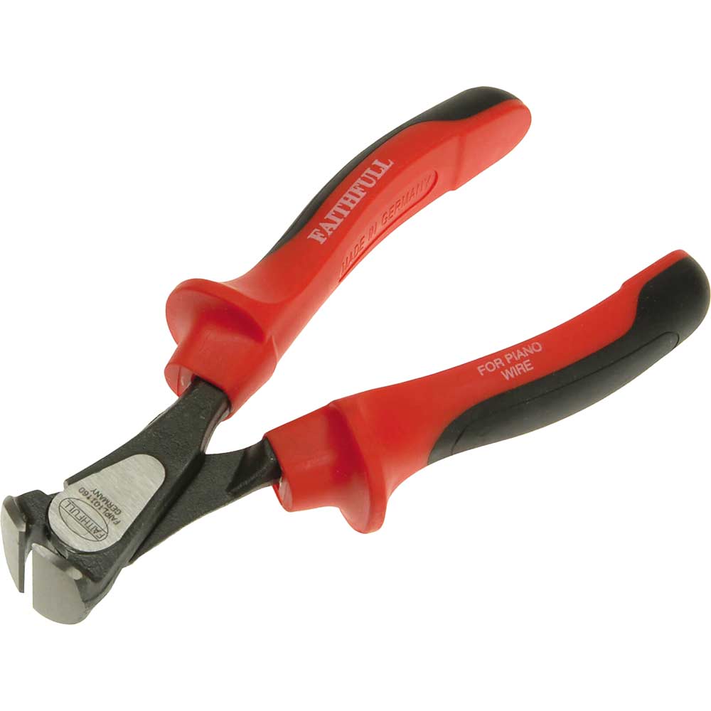 Image of Faithfull 101/160 H/D End Cut Plier 6.1/4&quot;