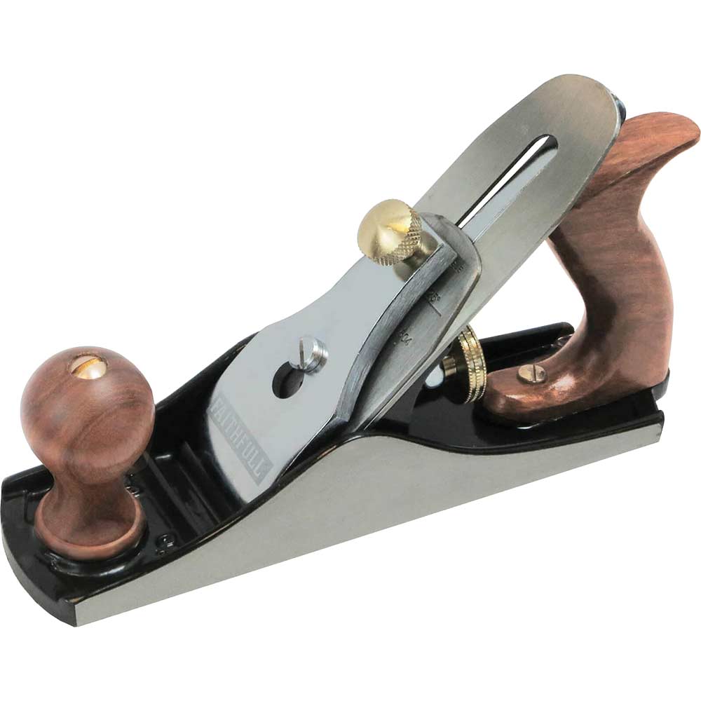 Image of Faithfull No.4 Smoothing Plane In Wooden Box