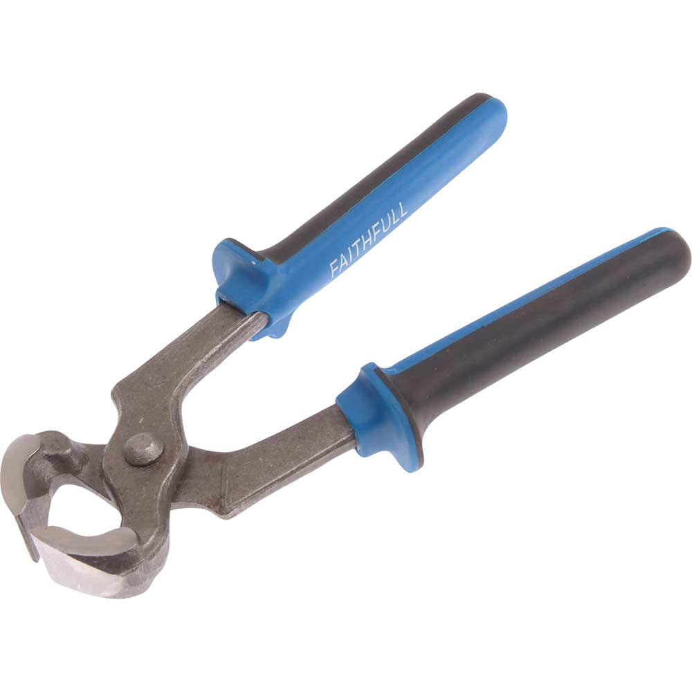 Faithfull Carpenters Pincers 7" Soft Grip