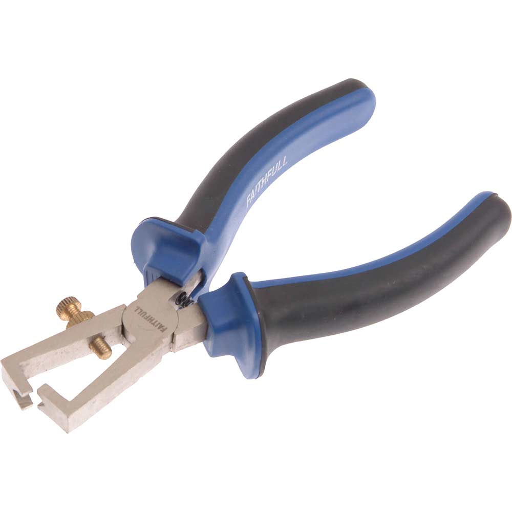 Faithfull Wire Stripping Plier 6.1/2"