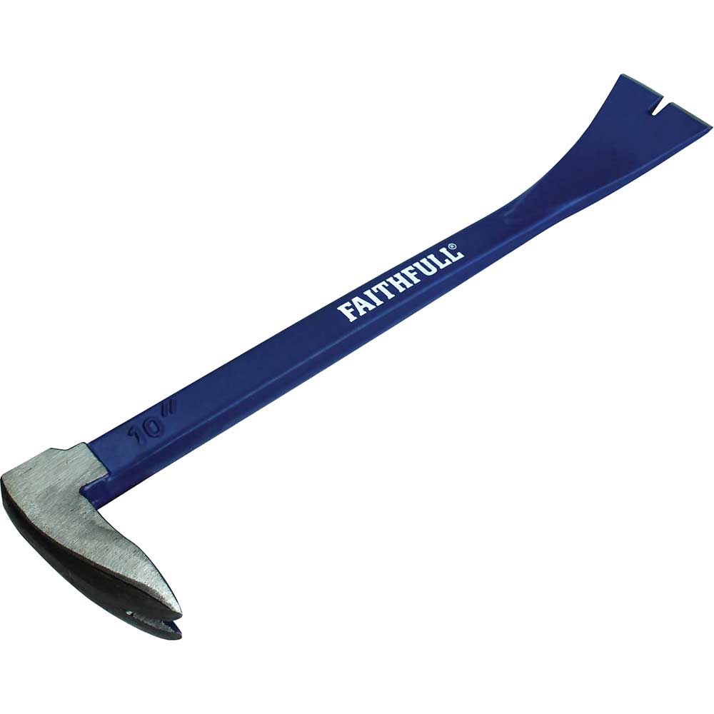 Faithfull Pry Bar / Nail Lifter 10"