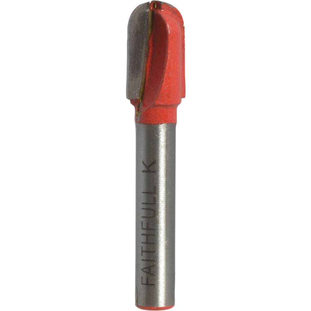 Image of Faithfull Router Bit Tc Radius 5mm x 18mm