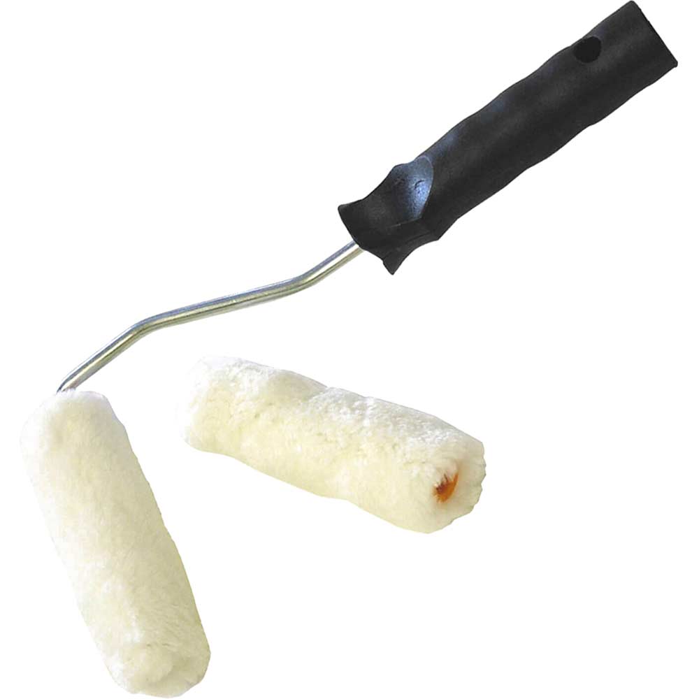 Image of Faithfull Mini Paint Roller Kit with 2 Refills