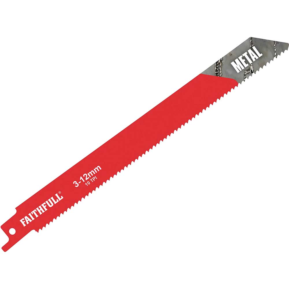 Image of Faithfull Sabre Saw Blades Bim Metal S1118Bf Pack of 5