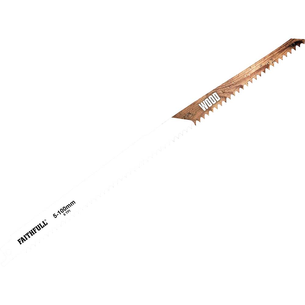 Image of Faithfull Sabre Saw Blades Wood S1411D Pack of 5