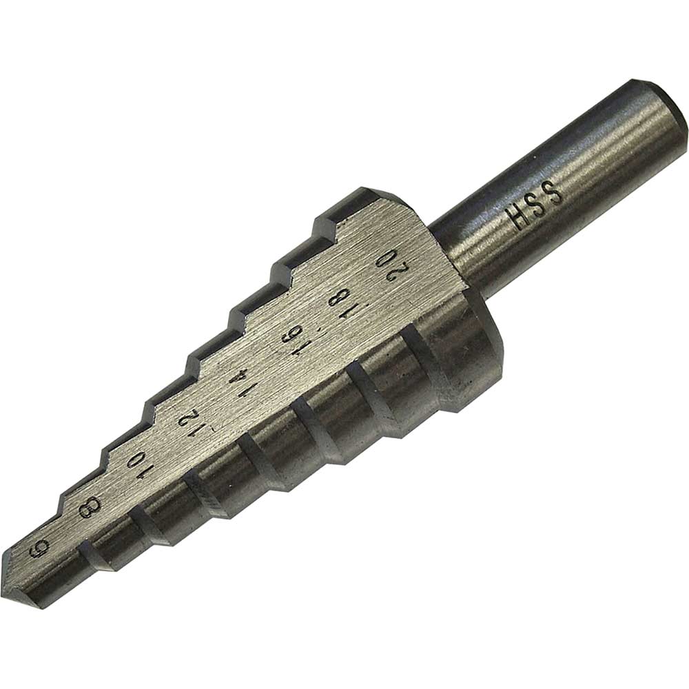 Image of Faithfull High Speed Steel Step Drill 6mm to 20mm