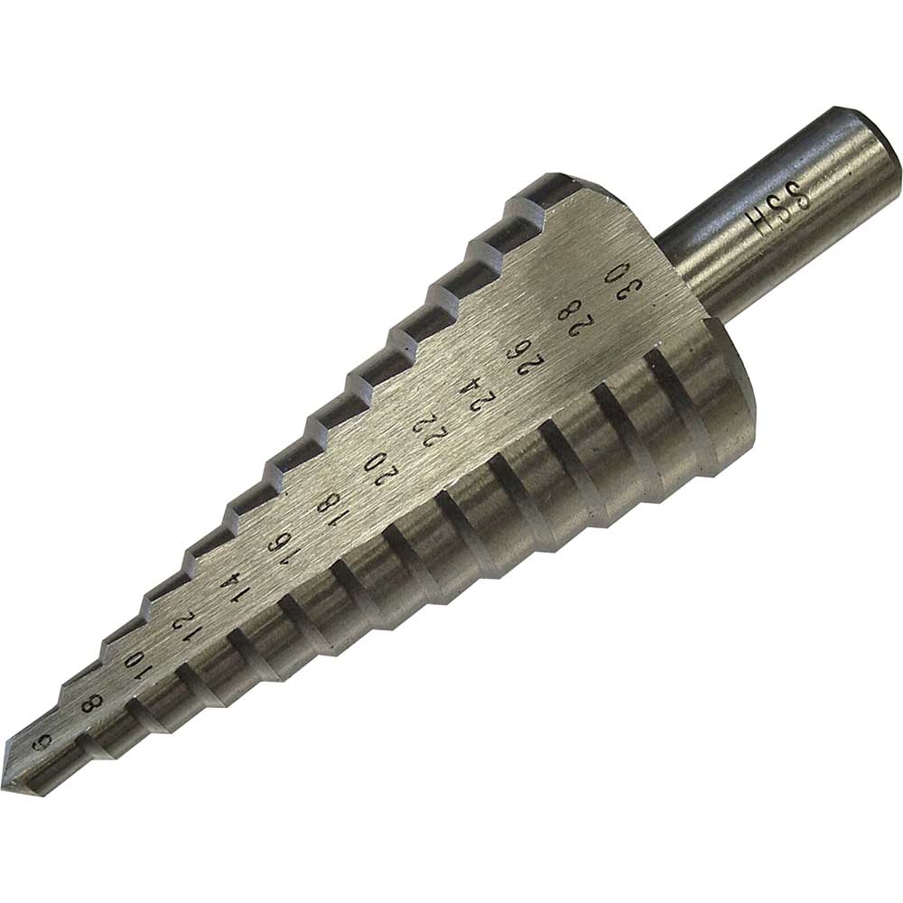 Image of Faithfull High Speed Steel Step Drill 6mm to 30mm