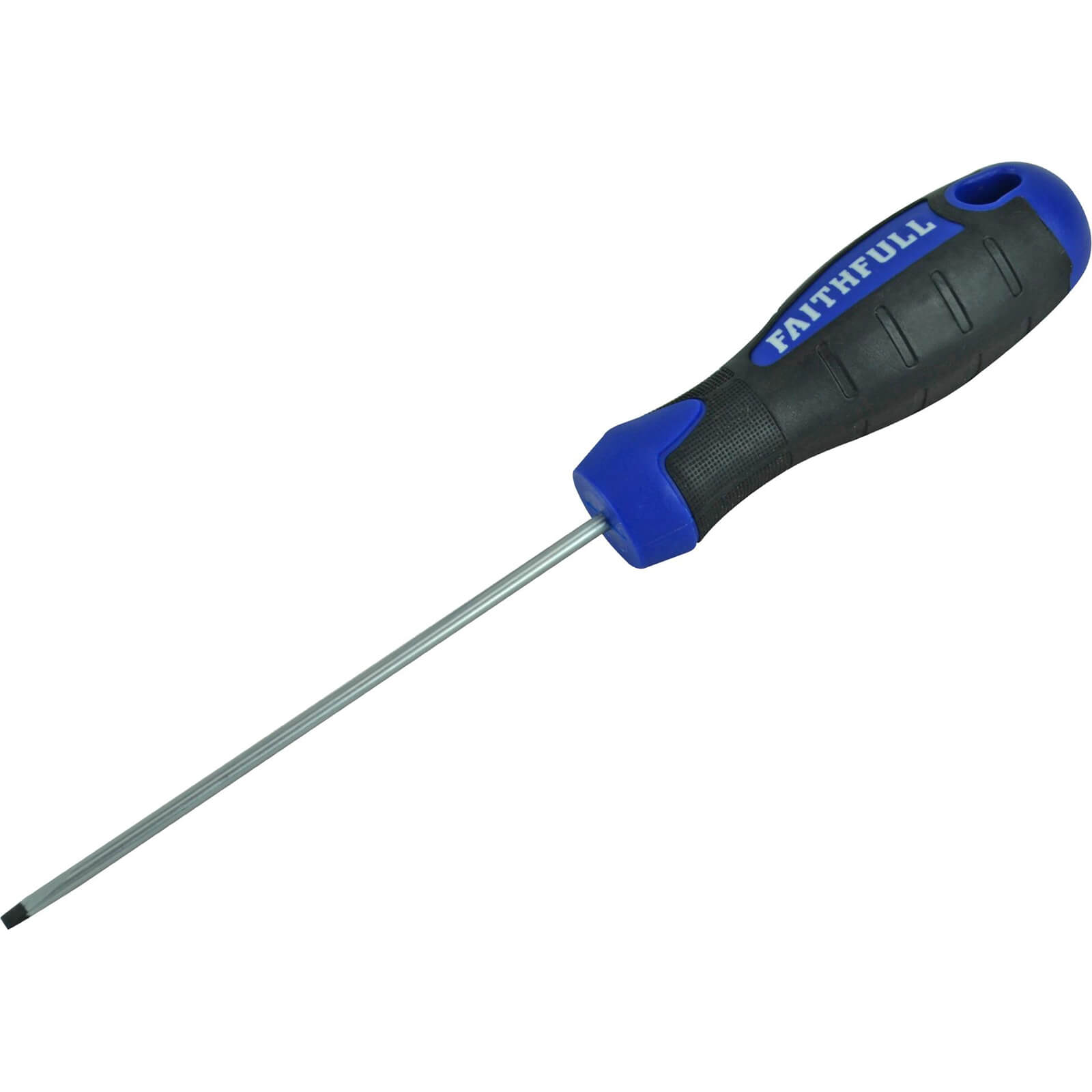 Faithfull 100 x 5.5mm Soft Grip Flared Slotted Screwdriver