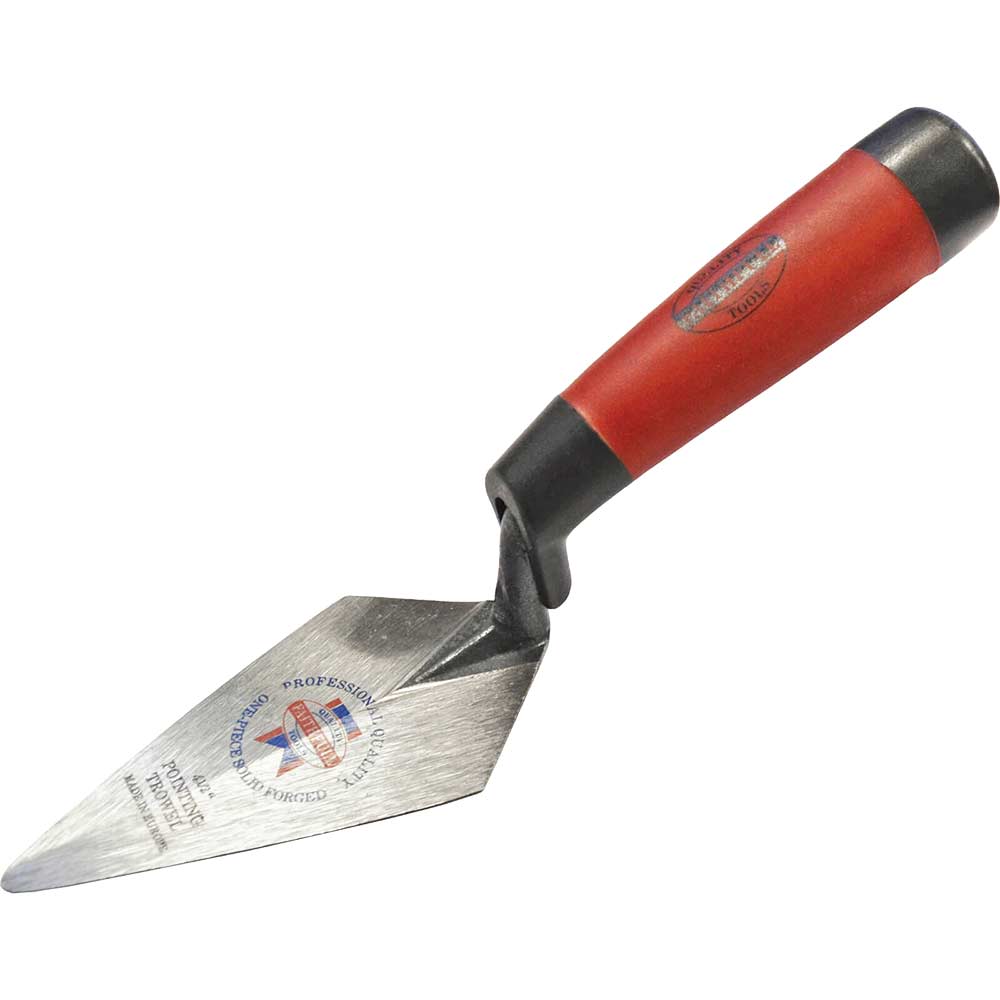 Faithfull Soft Grip Forged Point Trowel 4.1/2"