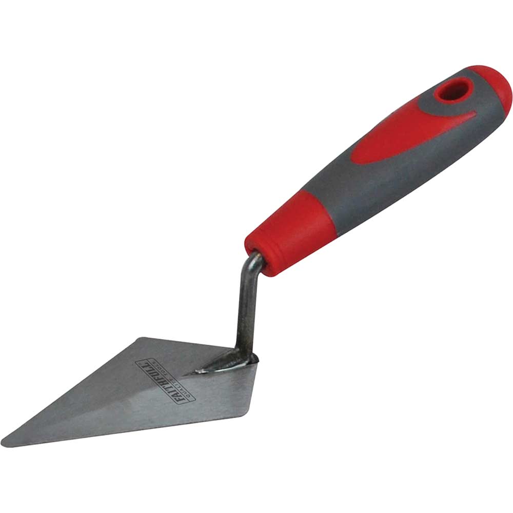 Image of Faithfull Soft Grip Pointing Trowel 5&quot;