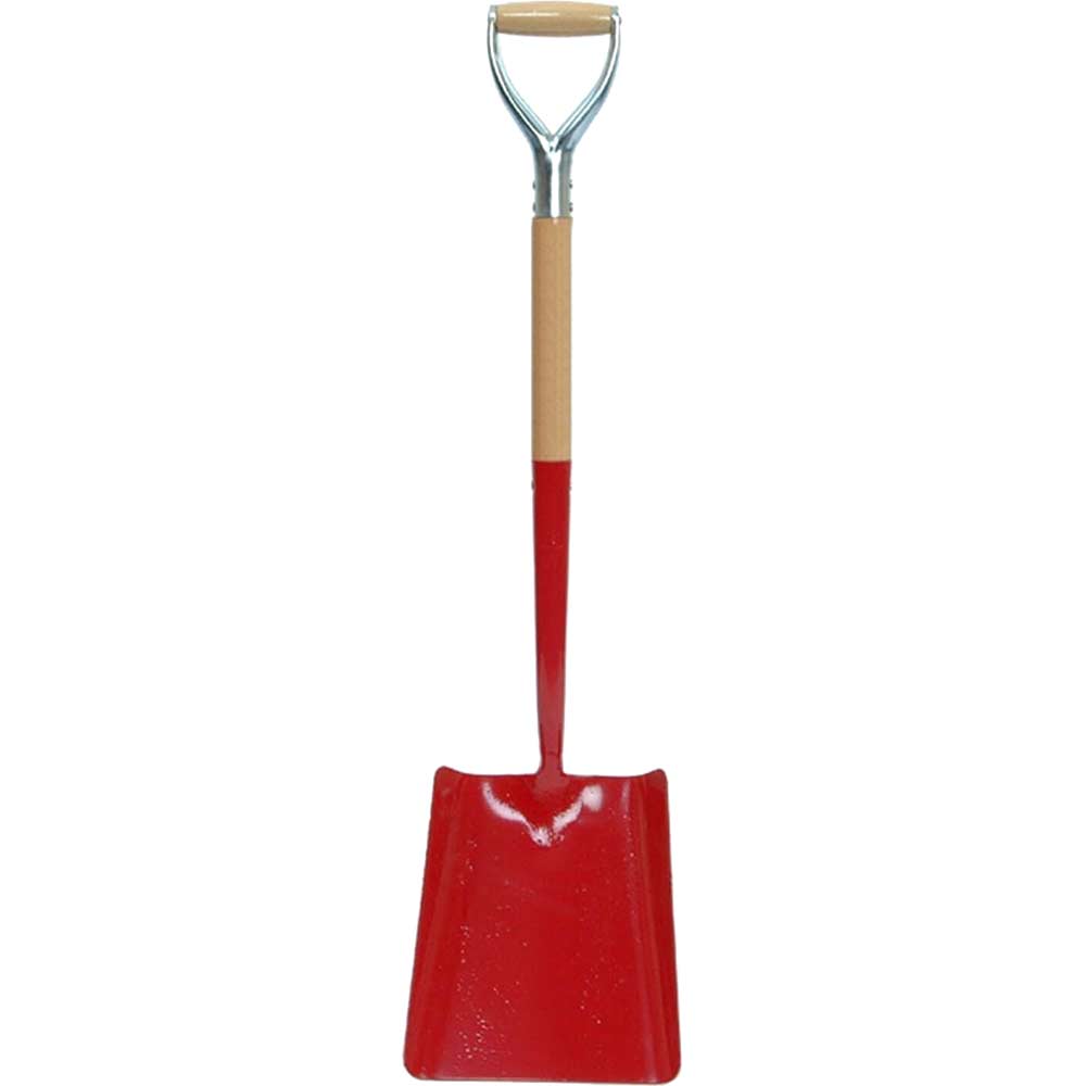 Faithfull Heavy Duty Wooden Handle Square Mouth Shovel D Handle