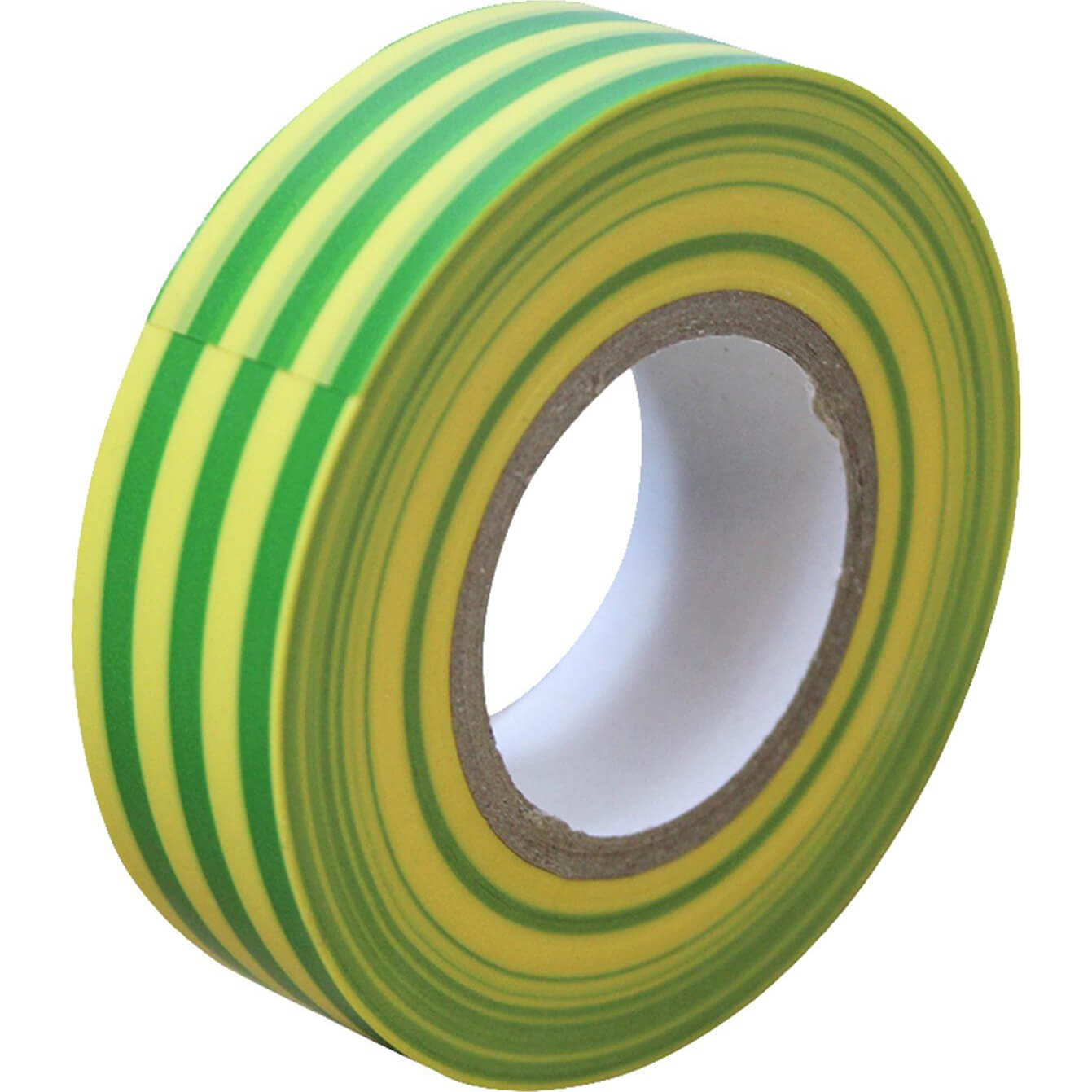 Insulation Tape Green / Yellow 19mm Wide x 33m Roll