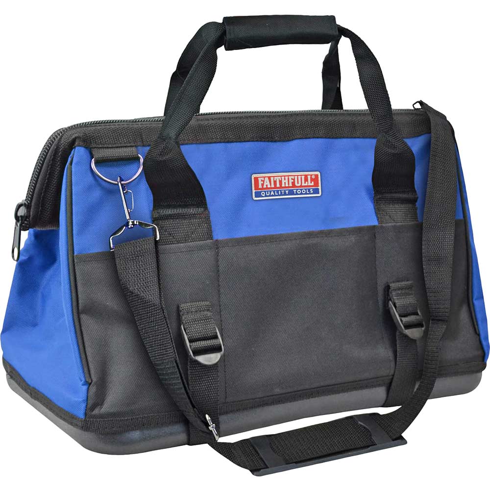 Faithfull Hard Bottom Tool Bag 16" / 405mm