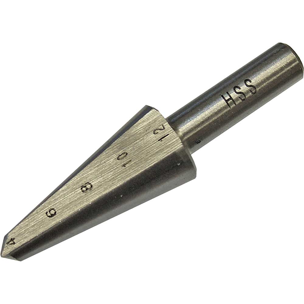 Image of Faithfull High Speed Steel Taper Drill 4mm to 12mm