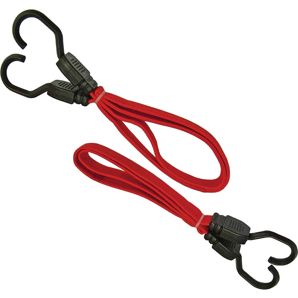 Faithfull Flat Bungee Cord 76cm / 30" Orange