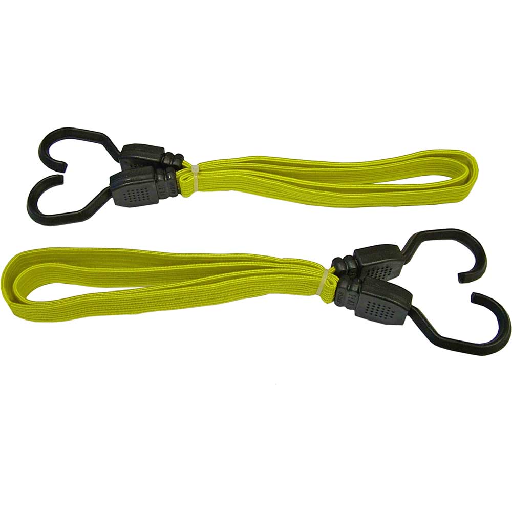 Faithfull Flat Bungee Cord 91cm / 36" Yellow