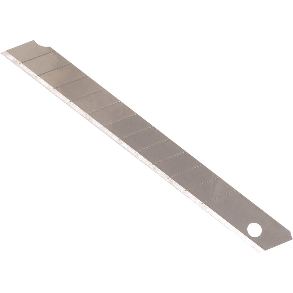 Faithfull Snap Off Blades 9mm Pack of 10